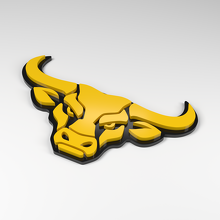 Insignia acrílica 3D Bull Wide Horns_2