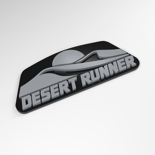 Emblema acrílico 3D Desert Runner Dune_1