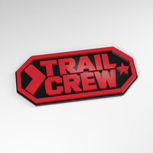 Insignia Acrílica 3D Club Trail Crew_3