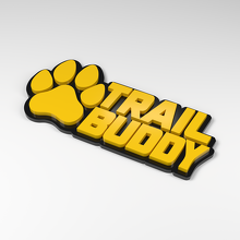 Placa acrílica 3D Trail Buddy Paw_2