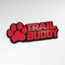 Placa acrílica 3D Trail Buddy Paw_3