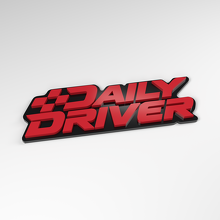Insignia acrílica 3D Daily Driver Checker_3