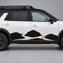 Adhesivo de vinilo lateral Rock Creek Crossing para Nissan Pathfinder 2023_2