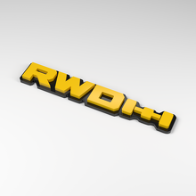 Emblema de Coche 3D Acrílico RWD_2