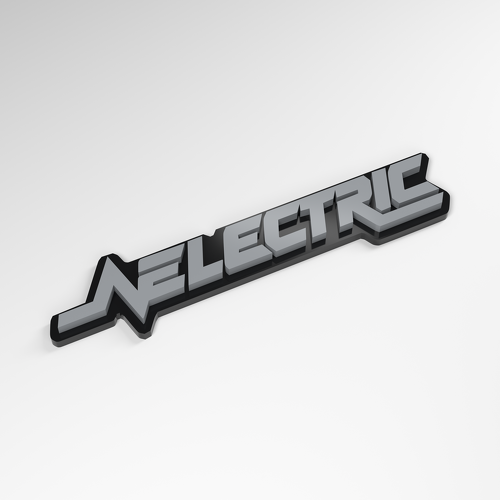 Emblema de Coche de Acrílico 3D Eléctrico