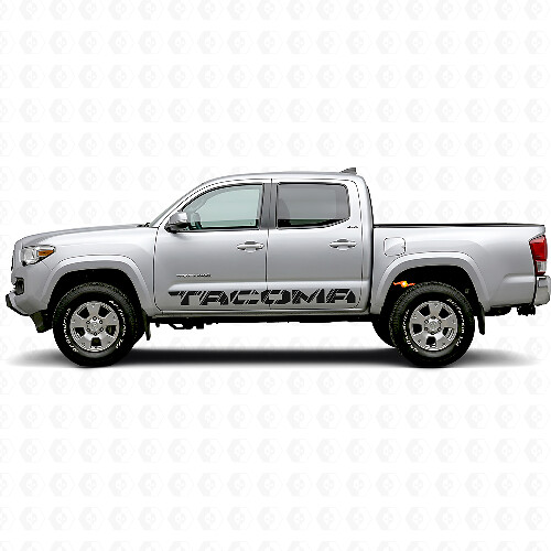 Kit de vinilo adhesivo con letras laterales Tacoma para Toyota Tacoma 2014-2016