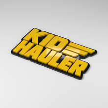 Insignia de Coche Acrílica 3D Kid Hauler_2
