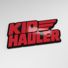 Insignia de Coche Acrílica 3D Kid Hauler_3