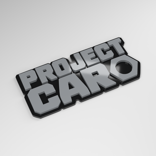 Insignia de coche acrílica 3D para coche de proyecto