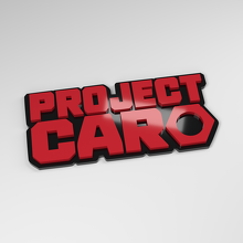 Insignia de coche acrílica 3D para coche de proyecto_3