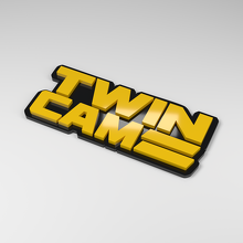 Insignia de coche acrílica 3D Twin Cam_2
