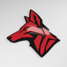 Insignia de Coche Acrílica 3D Coyote_3