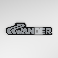 Anagrama de coche acrílico 3D Wander_4