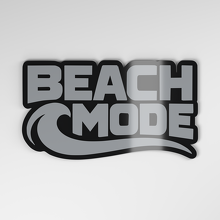 Insignia de Coche Acrílica 3D Beach Mode_4