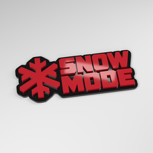 Insignia de Coche Acrílico 3D Modo Nieve_3