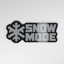 Insignia de Coche Acrílico 3D Modo Nieve_4