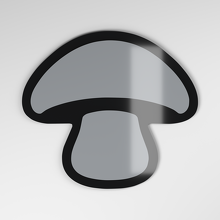 Emblema para coche 3D de acrílico en forma de seta_4