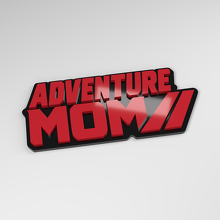 Emblema para coche acrílico 3D Adventure Mom_3