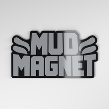 Insignia para coche de acrílico 3D Mud Magnet_4