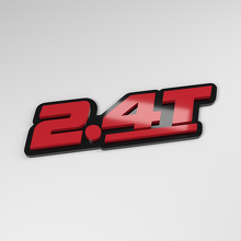 Emblema de coche 3D acrílico 2.4T_3