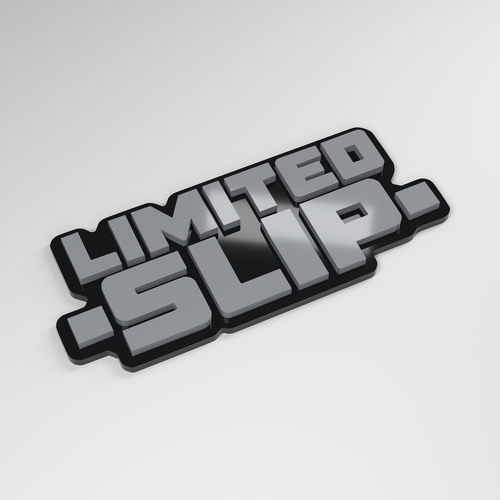 Insignia de Coche Acrílico 3D de Deslizamiento Limitado_1