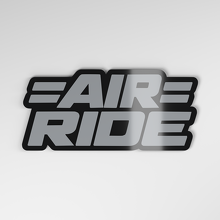 Placa de coche acrílica 3D Air Ride_4