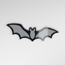 Placa de coche acrílica 3D Bat_4