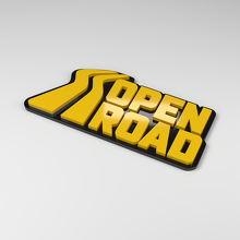Emblema de coche acrílico 3D Open Road_2