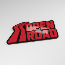 Emblema de coche acrílico 3D Open Road_3