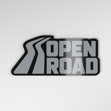 Emblema de coche acrílico 3D Open Road_4