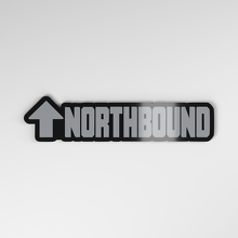 Emblema de coche acrílico 3D dirección norte_4
