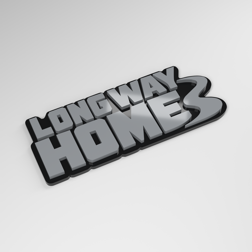 Emblema para Coche Acrílico 3D Long Way Home_1