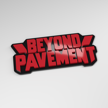 Emblema de Coche Acrílico 3D Beyond Pavement_3