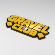 Insignia de Coche de Acrílico 3D Gravel Club_2
