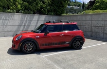 Kit de vinilo de franjas laterales John Cooper Works para Mini Cooper R56 F56_2