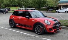 Kit de vinilo de franjas laterales John Cooper Works para Mini Cooper R56 F56_3