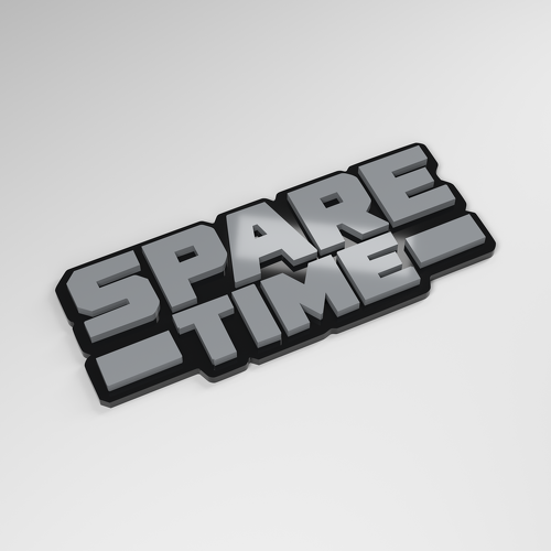 Insignia de Coche 3D de Acrílico Spare Time_1