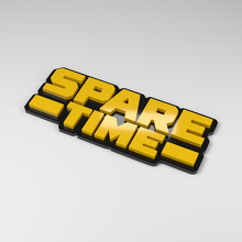 Insignia de Coche 3D de Acrílico Spare Time_2
