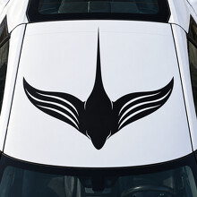 Pegatina de vinilo para techo Ray Wake C7 Stingray para Chevrolet Corvette 2014_2
