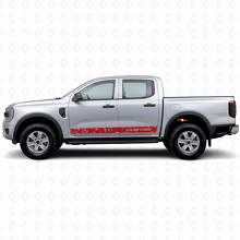 Calcomanía Vinilo con Raya Lateral Desgastada para Musclecar Ranger Wildtrak_3