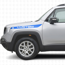 Kit de Vinilos de Rayas Personalizadas para Guardabarros Delantero para Jeep Renegade_2