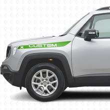 Kit de Vinilos de Rayas Personalizadas para Guardabarros Delantero para Jeep Renegade_3