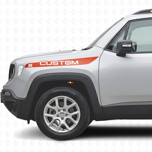 Kit de Vinilos de Rayas Personalizadas para Guardabarros Delantero para Jeep Renegade_4
