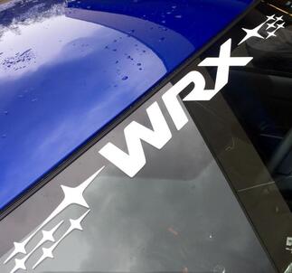 Subaru WRX Impreza Parabrisas Banner Vinilo Pegatina Calcomanía Gráfico Rally logo STI