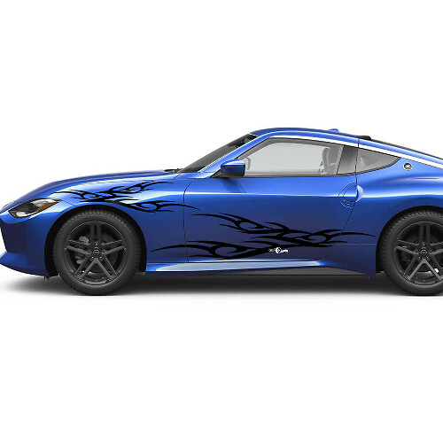 Adhesivo de Gráficos Laterales Tribales Abstractos para Nissan Z