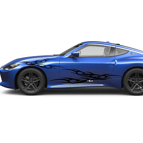 Calcomanía de pegatinas gráficas laterales para Nissan Z 4
