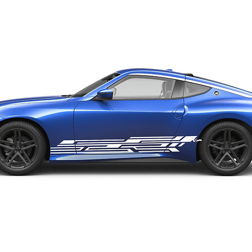 Calcomanía de pegatina gráfica lateral para Nissan Z 5
