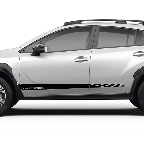 Kit de Vinilos de Rayas Laterales Estilo Racing para Subaru Crosstrek