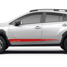Kit de Vinilos de Rayas Laterales Estilo Racing para Subaru Crosstrek_2