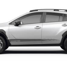 Kit de Vinilos de Rayas Laterales Estilo Racing para Subaru Crosstrek_3